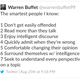 Image for article titled A fake Warren Buffett Twitter account is spewing life advice—and it’s amazing